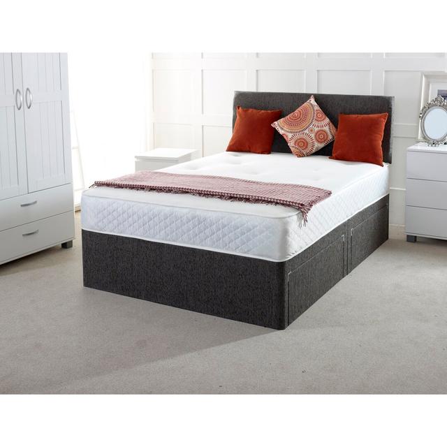 Ashtola Divan Bed 17 Stories Size: Super King (6'), Storage Type: 4 Drawers, Colour: Purple on Productcaster.