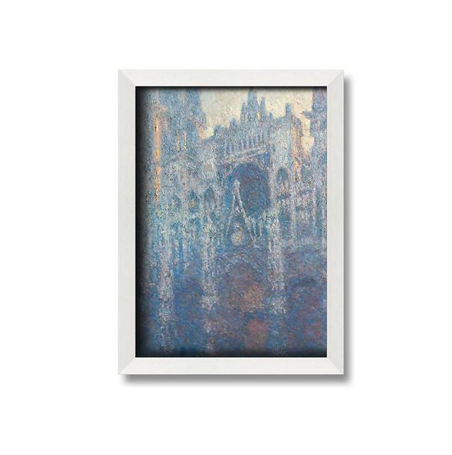 Monet the Portal of Rouen Cathedral in Morning Light - Single Picture Frame Art Prints Ophelia & Co. Size: 84.1cm H x 59.7cm W on Productcaster.