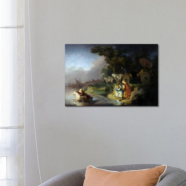 Abduction Of Europa by Rembrandt Van Rijn - Wrapped Canvas Gallery-Wrapped Canvas Giclée Ophelia & Co. Size: 45.72cm H x 66.04cm W x 3.81cm D on Productcaster.