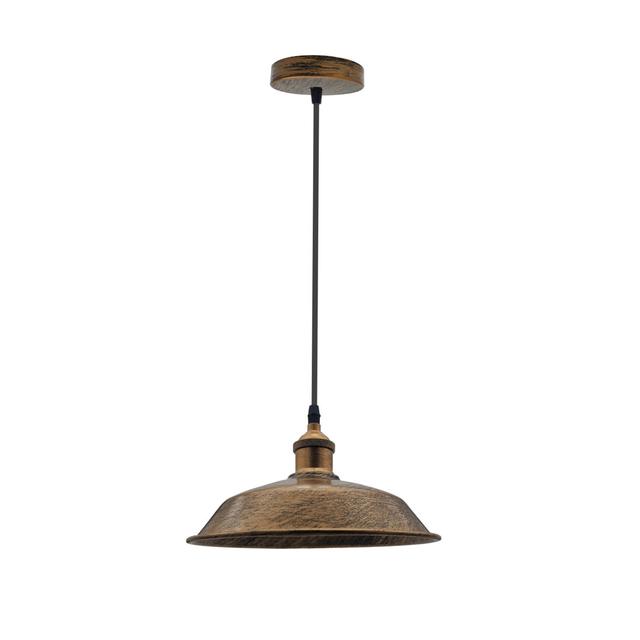 Giraldo 1-Light Single Bowl Pendant Wayfair Samples Finish: Brushed Copper on Productcaster.