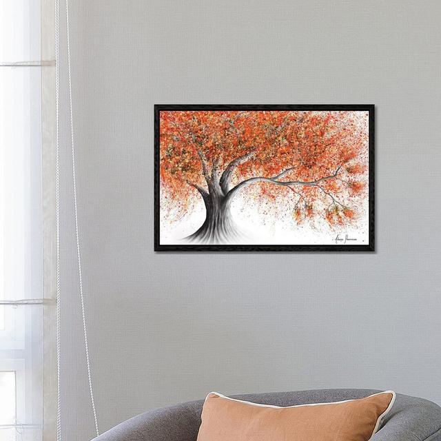 Rusty Sunshine Tree - Print Ebern Designs Size: 45.72cm H x 66.04cm W x 3.81cm D, Format: Black Framed on Productcaster.