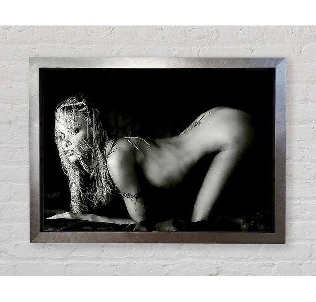 The Form Of A Woman B N W - Single Picture Frame Art Prints Bright Star Size: 84.1cm H x 118.9cm W x 3.4cm D on Productcaster.