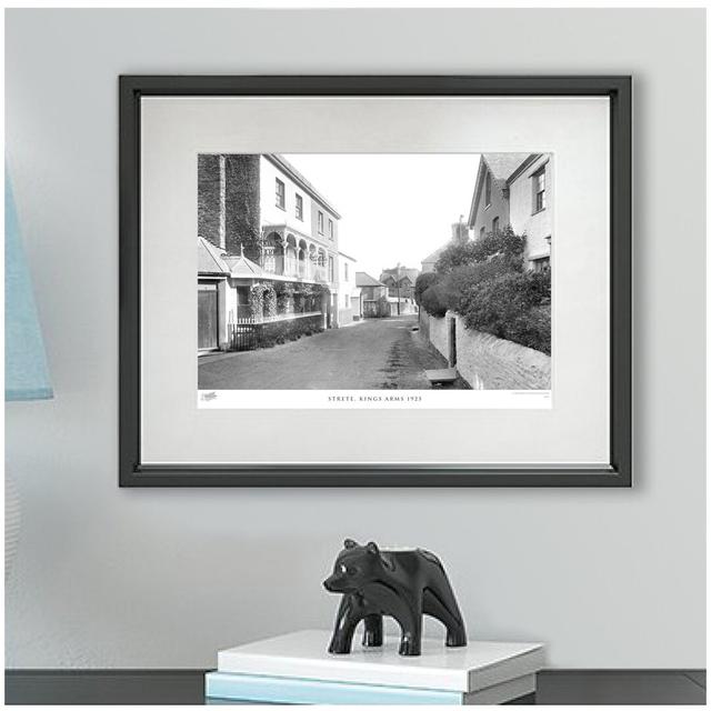 'Strete, Kings Arms 1925' by Francis Frith - Picture Frame Photograph Print on Paper The Francis Frith Collection Size: 40cm H x 50cm W x 2.3cm D on Productcaster.