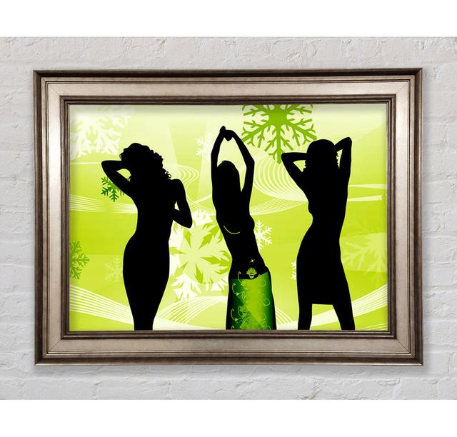 Womanly Shape Lime - Single Picture Frame Art Prints Bright Star Size: 59.7cm H x 84.1cm W x 8cm D on Productcaster.