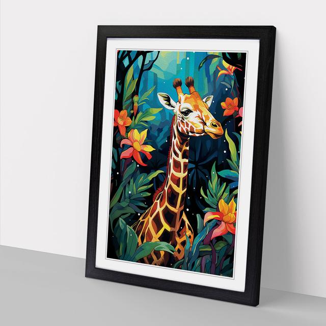 Single Picture Frame Art Prints on Wood Latitude Vive Format: Black Framed, Size: 64cm H x 46cm W on Productcaster.