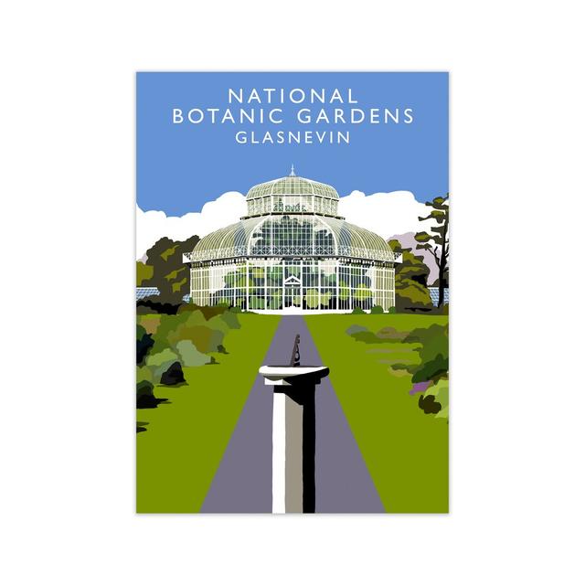 'National Botanic Gardens Glasnevin' by Richard O'Neill - Picture Frame Graphic Art Print on Paper 17 Stories Size: 84.1 cm H x 59.4 cm W, Format: No on Productcaster.