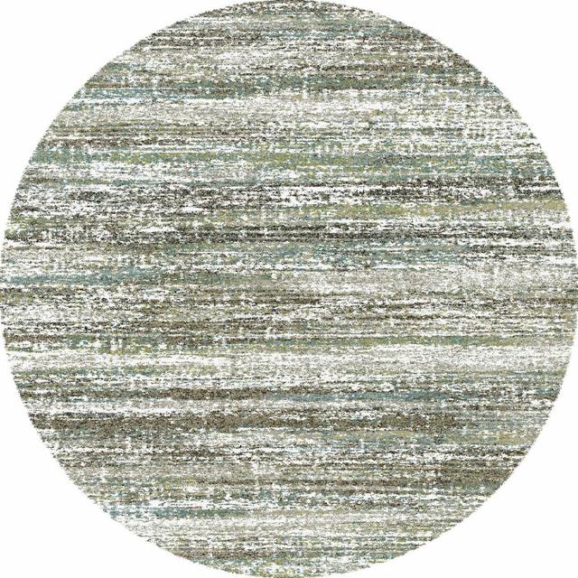 Anouk Grey Blue Rug Trent Austin Design Rug Size: Round 160cm on Productcaster.