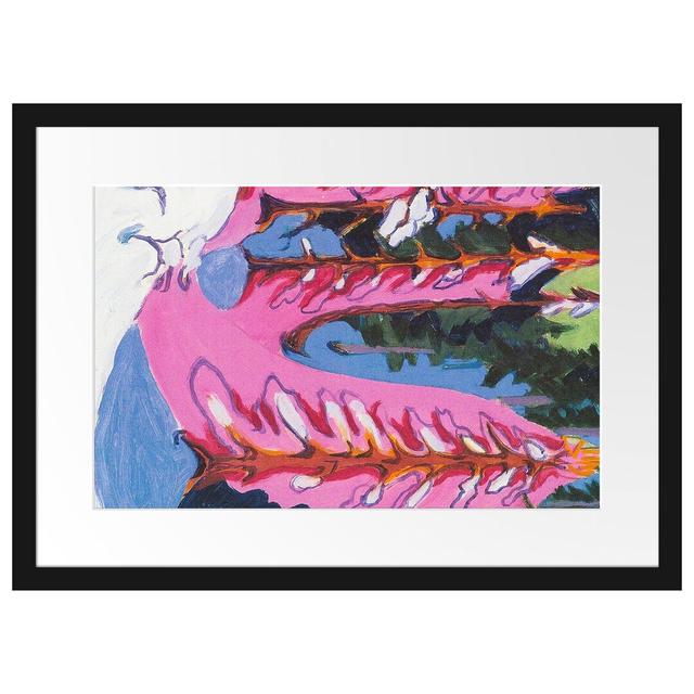 Gerahmter Kunstdruck At the Edge of the Forest von Ernst Ludwig Kirchner Rosalind Wheeler Maße: 80 cm H x 60 cm B x 2,5 cm T on Productcaster.