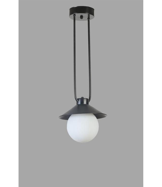 Chandle - Light Pendant Hanah Home Finish: White/Black on Productcaster.