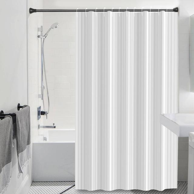 Geetha Vinyl Shower Curtain Ebern Designs on Productcaster.