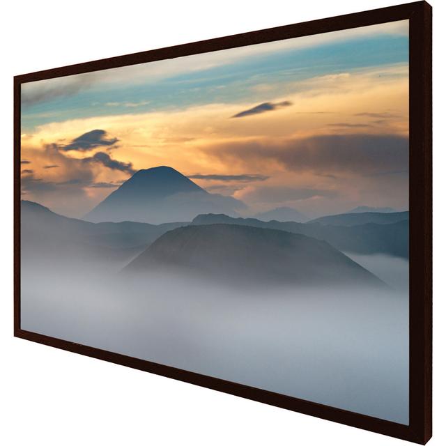 Brusly Single Picture Frame Art Prints Alpen Home Size: 76cm H x 114cm W x 4cm D, Frame Option: Brown Framed on Productcaster.