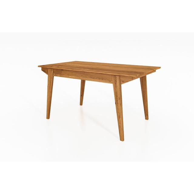 Bentzel Rectangular 225Cm L X 90Cm W Dining Table Rosalind Wheeler Size: 77cm H x 150cm W x 100cm D on Productcaster.