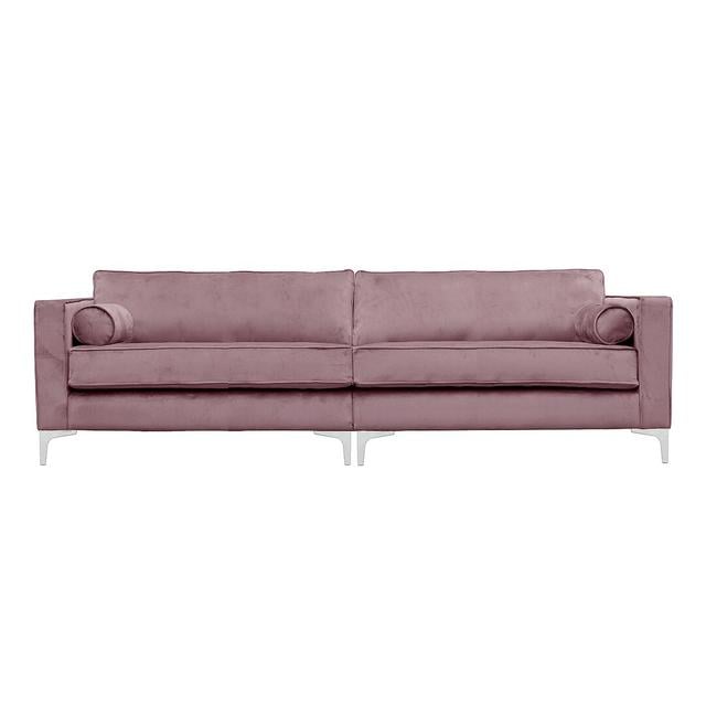 Georgio 4 Seater Sofa Canora Grey Colour: Lavender on Productcaster.