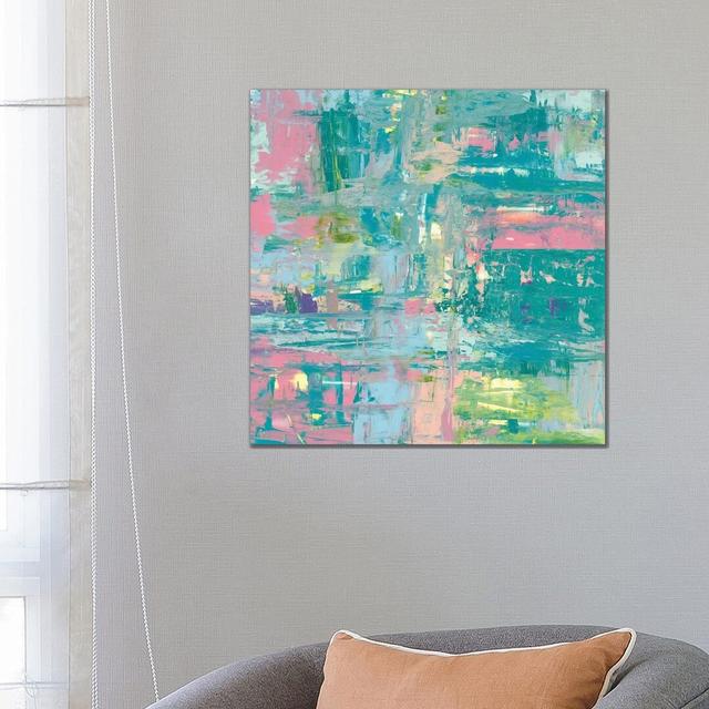 Islands Abstract II by Piper Rhue - Wrapped Canvas Gallery-Wrapped Canvas Giclée Metro Lane Size: 66.04cm H x 66.04cm W x 1.91cm D on Productcaster.