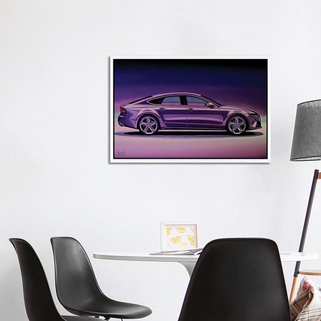 Audi RS7 2013 by Paul Meijering - Floater Frame Gallery-Wrapped Canvas Giclée on Canvas iCanvas on Productcaster.