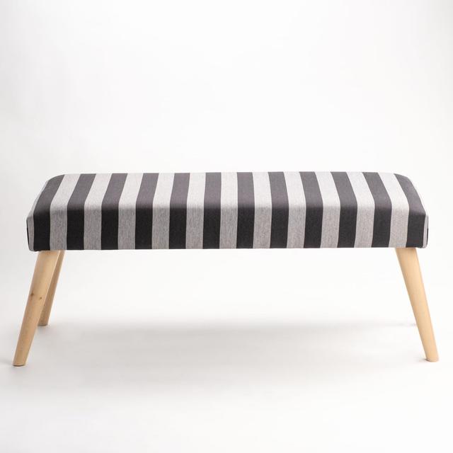 Koret Upholstered Bench Isabelline Size: H45 x W120 x D40cm on Productcaster.