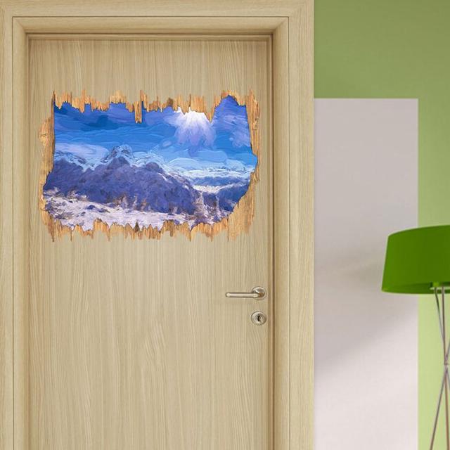 Wandtattoo Winterlandschaft East Urban Home on Productcaster.