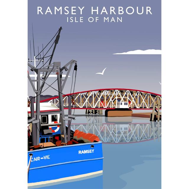 Ramsey H by Richard O'Neil - Graphic Art Print on Paper East Urban Home Format: Unframed, Size: 40 cm H x 30 cm W x 1 cm D on Productcaster.