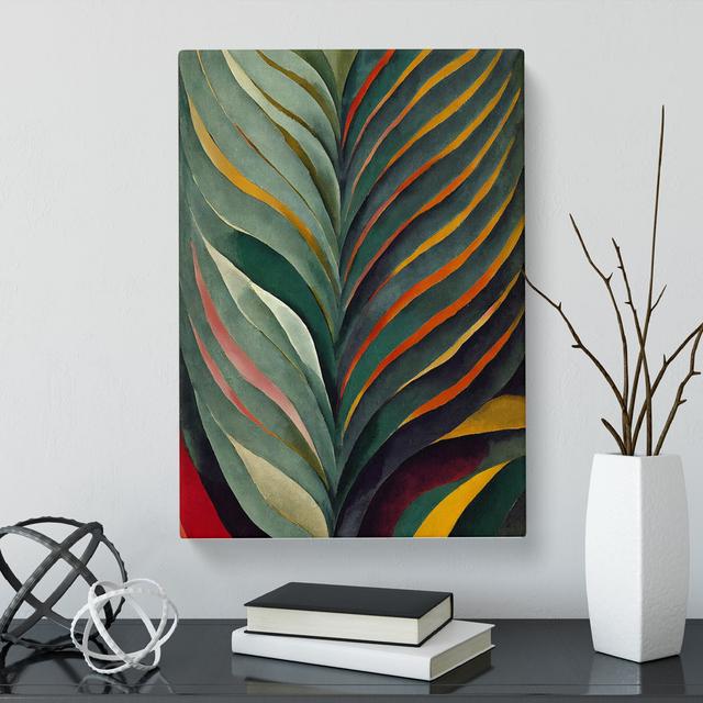 Aguajito Pretty Plant Leaf - Wrapped Canvas Print 17 Stories Size: 50cm H x 35cm W x 3cm D on Productcaster.