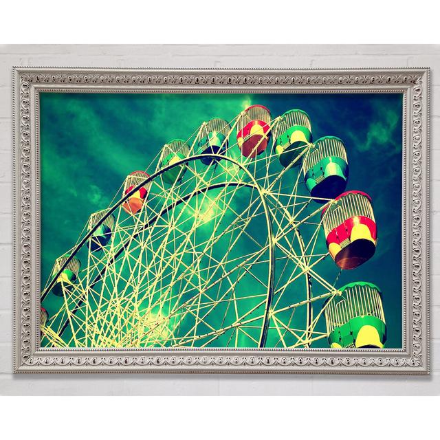 Ferris Wheel 4 Framed Print Bright Star Size: 59.7cm H x 84.1cm W on Productcaster.