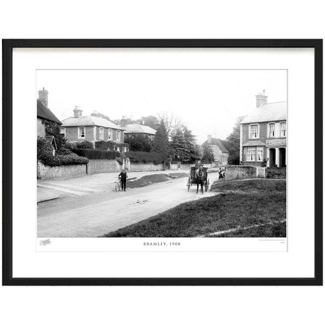 'Bramley, 1908' by Francis Frith - Picture Frame Photograph Print on Paper The Francis Frith Collection Size: 45cm H x 60cm W x 2.3cm D on Productcaster.