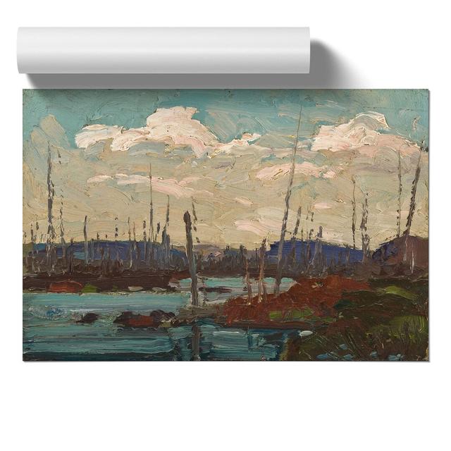 Burned Over Swamp by Tom Thomson - No Frame Painting East Urban Home Size: 21cm H x 30cm W x 0.1cm D on Productcaster.