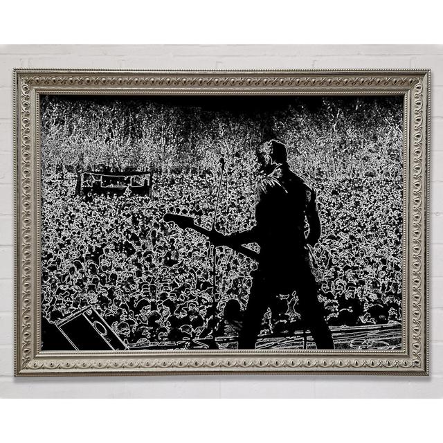 The Clash At Hide Park - Single Picture Frame Print Bright Star Size: 100cm H x 141.4cm W on Productcaster.