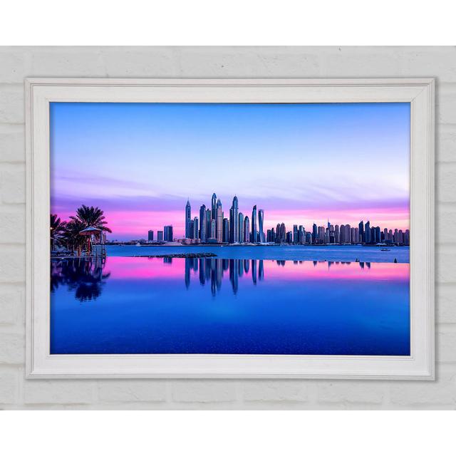 Reflections At Dusk Framed Print Bright Star Size: 21cm H x 29.7cm W x 1.5cm D on Productcaster.