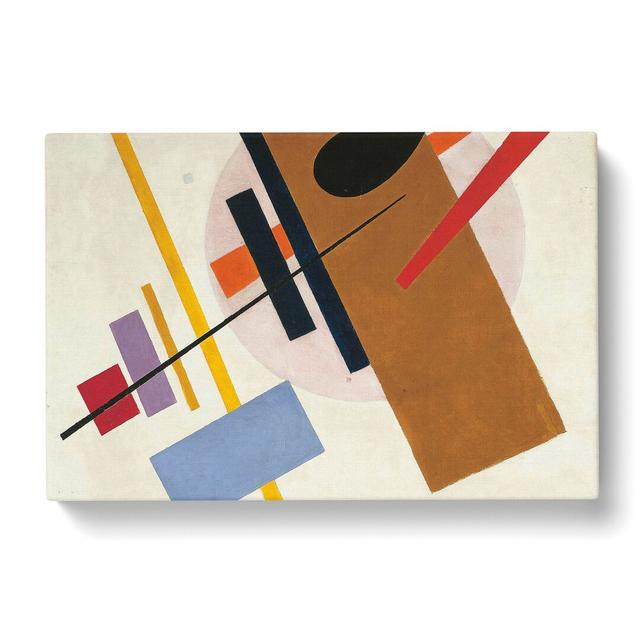 Composition Vol.3 by Kazimir Malevich - Wrapped Canvas Painting East Urban Home Size: 50cm H x 76cm W x 3cm D on Productcaster.