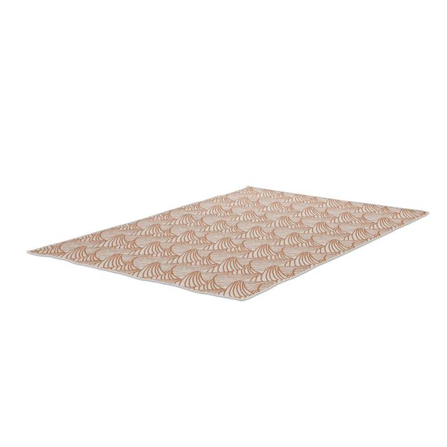 Estes Southwestern Machine Woven Orange Area Rug George Oliver Rug Size: Rectangle 120 x 170cm on Productcaster.