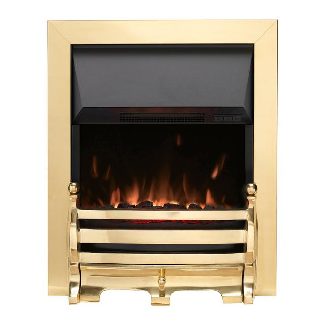 Ida Fire Belfry Heating Finish: Brass on Productcaster.