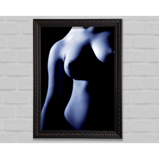 Female Torso Blue - Print Bright Star Size: 59.7cm H x 42cm W on Productcaster.