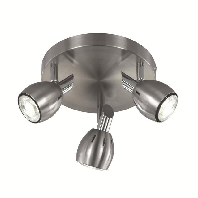 Axtellon LED Ceiling Spotlight Latitude Run Fixture Finish: Satin Nickel on Productcaster.