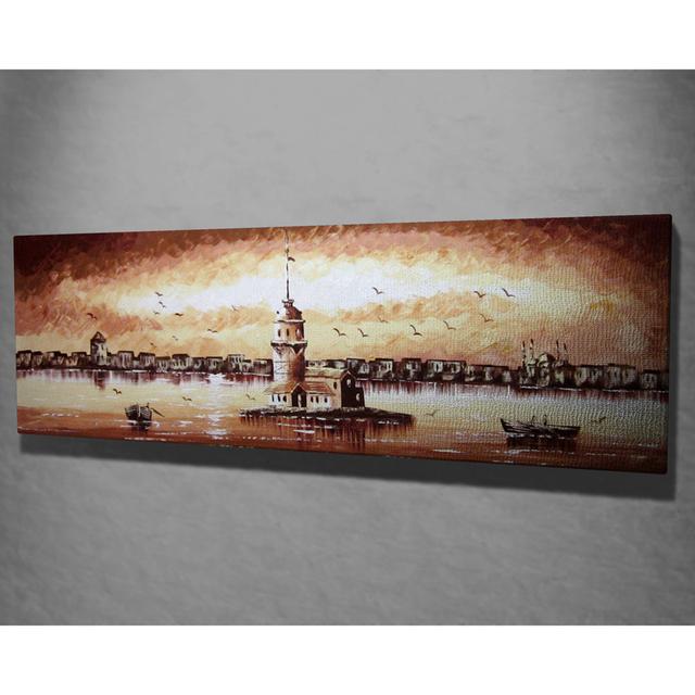 Decorative Canvas Painting Breakwater Bay on Productcaster.