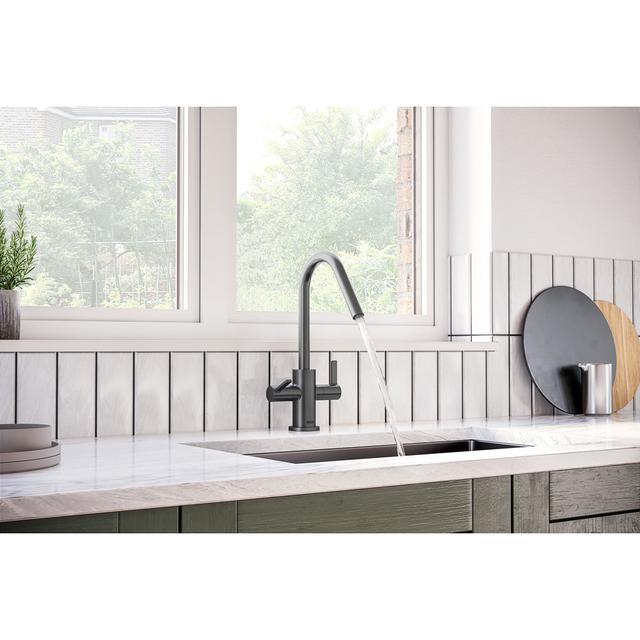 Bristan Cashew Kitchen Faucet Bristan Finish: Gun Metal Grey on Productcaster.