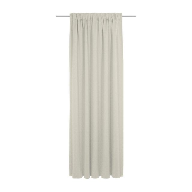 Sunday, multi -band scarf, semi -transparent Wirth Panel Size: 142cm Width x 295cm Drop, Curtain Colour: Beige on Productcaster.