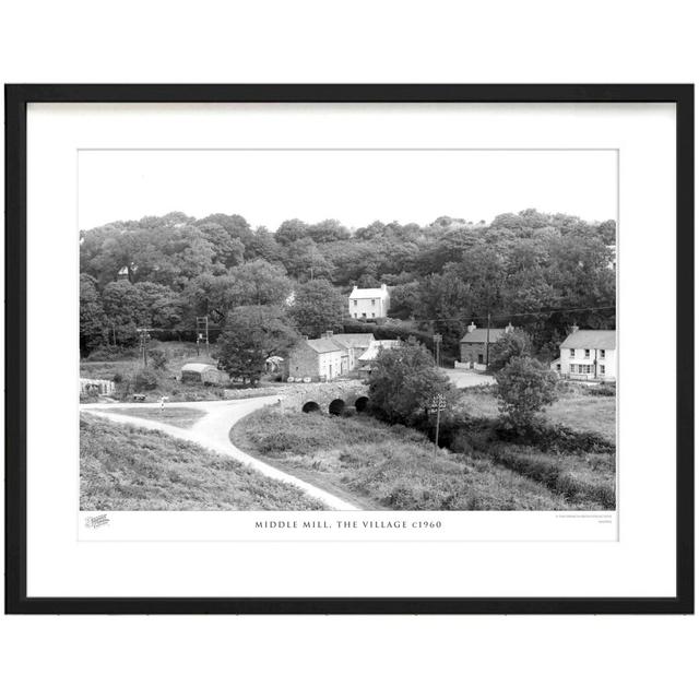 Middle Mill, The Village C1960 by Francis Frith - Single Picture Frame Print The Francis Frith Collection Size: 60cm H x 80cm W x 2.3cm D on Productcaster.