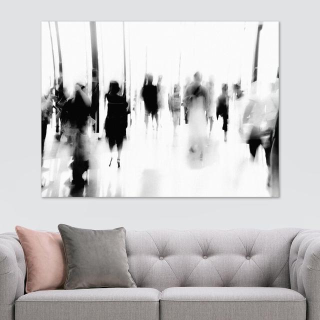 Abstract People - Wrapped Canvas Art Prints Latitude Run Size: 41cm H x 61cm W x 4cm D on Productcaster.