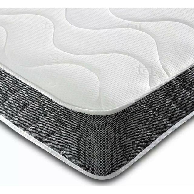 Giustina 23cm Firm Foam Mattress White Noise Size: Double (4'6) on Productcaster.