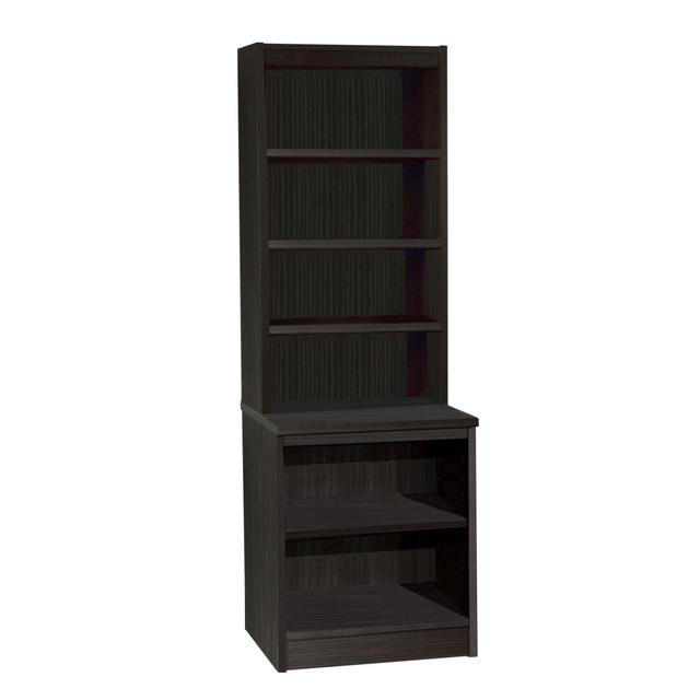 Brenda-Lee Bookcase Ebern Designs Colour: Black Havana on Productcaster.