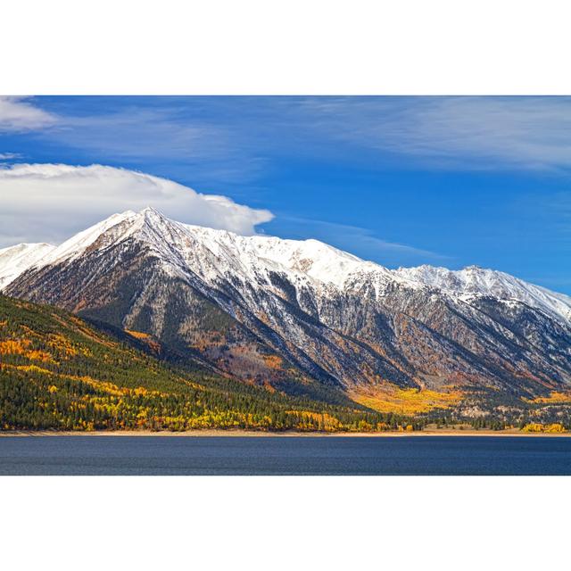 Twin Lakes Landscape - Wrapped Canvas Photograph Alpen Home Size: 61cm H x 91cm W on Productcaster.