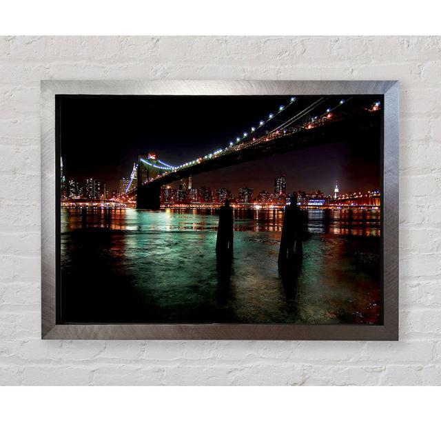 New York View From The Waters Edge - Print Bright Star Size: 42cm H x 59.7cm W on Productcaster.