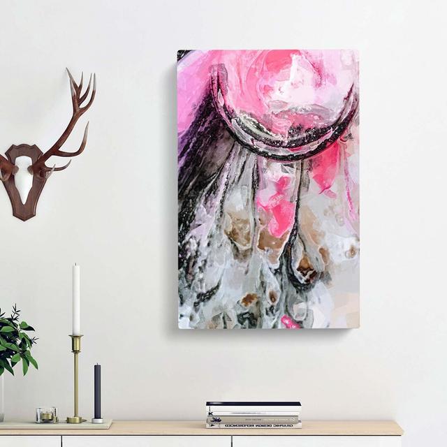 View of the Heavens in Abstract - Wrapped Canvas Graphic Art Print East Urban Home Size: 76cm H x 50cm W x 3cm D on Productcaster.