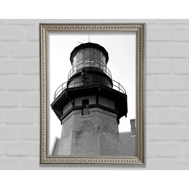 Block Island Southeast Light von Ansel Adams - Einzelne Bilderrahmen Kunstdrucke Longshore Tides Größe: 29,7 cm H x 21 cm B on Productcaster.