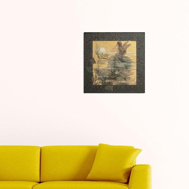 Alexandre De Riquer - Wrapped Canvas Print East Urban Home Size: 50cm H x 50cm W x 1.8cm D on Productcaster.