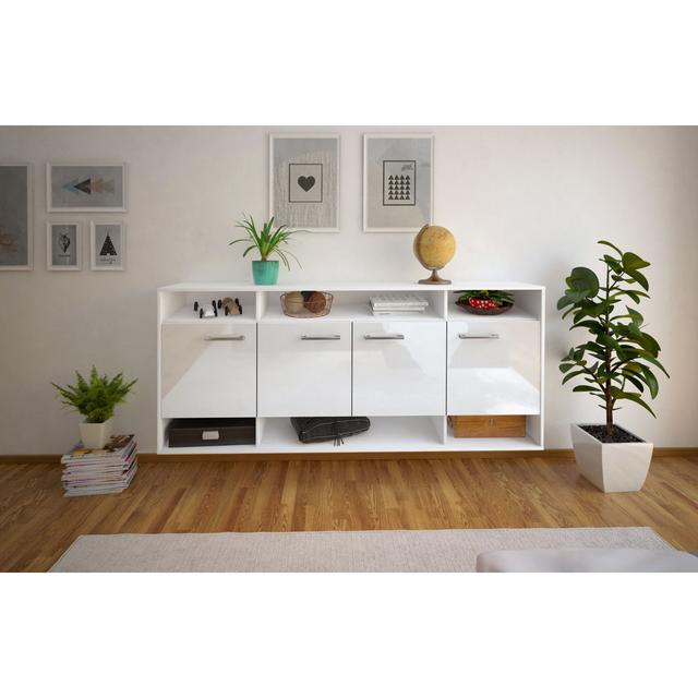 Sideboard Neelish Ebern Designs Farbe (Korpus/Front): Weiß on Productcaster.