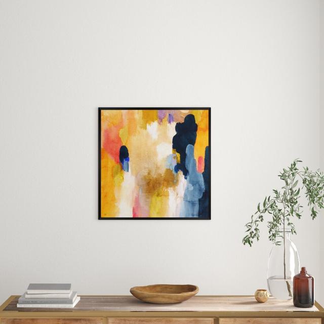 Happy Thoughts Autumn by Oliver Gal - Painting Print on Canvas East Urban Home Format: Framed, Size: 60.96cm H X 60.96cm W X 1.27cm D on Productcaster.