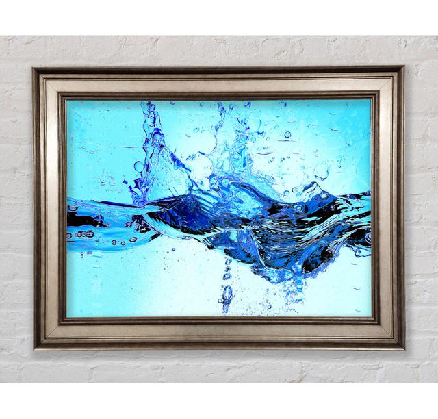 Crash Of The Water Splash - Single Picture Frame Art Prints Bright Star Size: 29.7cm H x 42cm W x 8cm D on Productcaster.