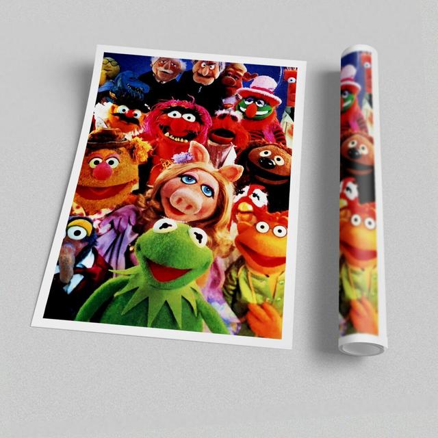 The Muppets Miss Piggy Kermit People - Graphic Art Print on Paper East Urban Home Size: 59.4 cm H x 84.1 cm W on Productcaster.