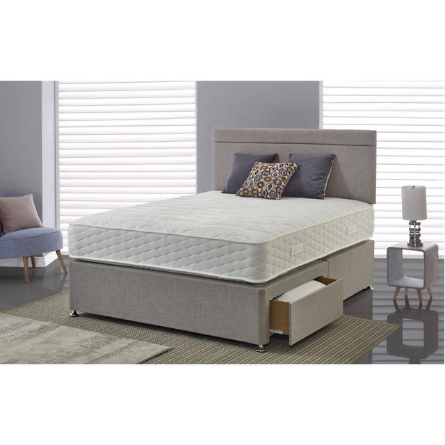 Alodie 22cm Medium-Soft Pocket Sprung Mattress White Noise Size: Double (4'6) on Productcaster.